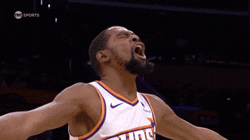Yell Phoenix Suns GIF by NBA