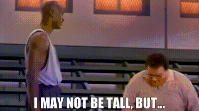 YARN | I may not be tall, but... | Space Jam (1996) | Video clips by quotes  | c5802706 | 紗