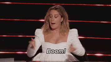 Ashley Tisdale Boom GIF by The Masked Dancer