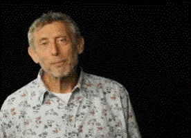 old man tongue GIF