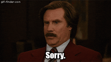 Sorry Anchorman GIF by reactionseditor