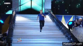 Charles Robinson sprint at WrestleMania 24 on Make a GIF