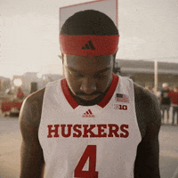 Nebraska Basketball Deal With It GIF by Huskers