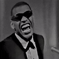 Ray Charles Laugh GIF