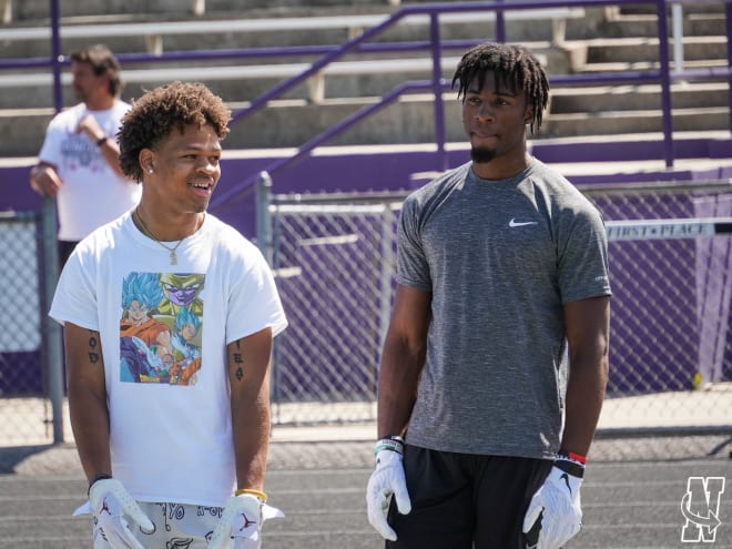 Isaiah McMorris (left) and Dae'vonn Hall (right)'vonn Hall (right)