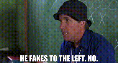 YARN | he fakes to the left. No. | The Waterboy (1998) | Video gifs by  quotes | 0824a4b8 | 紗