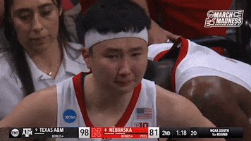 First Round Crying GIF by NCAA March Madness