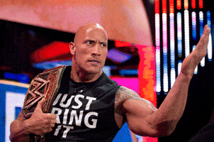 the rock wwe GIF the rock wwe GIF