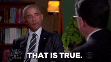 that is true stephen colbert GIF by Obama that is true stephen colbert GIF by Obama