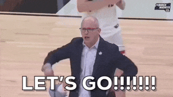 Lets Go Sport GIF by NCAA March Madness Lets Go Sport GIF by NCAA March Madness