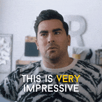 Schitts Creek Good Job GIF by CBC Schitts Creek Good Job GIF by CBC