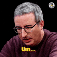 Serious John Oliver GIF by First We Feast Serious John Oliver GIF by First We Feast
