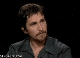 Christian Bale Nodding GIF Christian Bale Nodding GIF