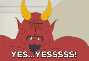 Satan Yes GIF by South Park Satan Yes GIF by South Park
