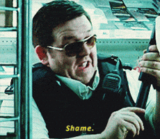 Hot Fuzz Shame GIF Hot Fuzz Shame GIF