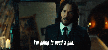 Keanu Reeves Gun GIF by John Wick: Chapter 3 - Parabellum Keanu Reeves Gun GIF by John Wick: Chapter 3 - Parabellum