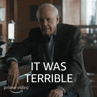 Oh Yeah It Was Terrible GIF by Amazon Prime Video Oh Yeah It Was Terrible GIF by Amazon Prime Video