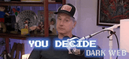 Choose Rob Huebel GIF by Dark Web Choose Rob Huebel GIF by Dark Web