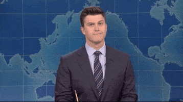 Colin Jost Shrug GIF by Saturday Night Live Colin Jost Shrug GIF by Saturday Night Live