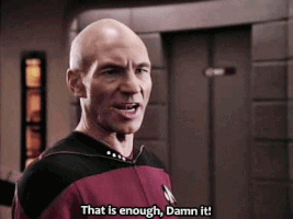 thats enough star trek GIF thats enough star trek GIF