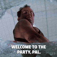 Bruce Willis Party GIF by IFC Bruce Willis Party GIF by IFC