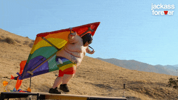 Johnny Knoxville Rainbow GIF by Jackass Forever Johnny Knoxville Rainbow GIF by Jackass Forever