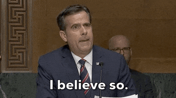 John Ratcliffe GIF by GIPHY News John Ratcliffe GIF by GIPHY News
