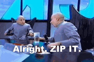Zip It Austin Powers GIF Zip It Austin Powers GIF