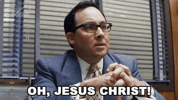 Jesus Christ Ugh GIF by Amazon Prime Video Jesus Christ Ugh GIF by Amazon Prime Video