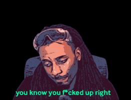 Messed Up GIF by LOH Sixty Four Messed Up GIF by LOH Sixty Four
