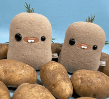 Tater Tots Hello GIF by Flat Bonnie Tater Tots Hello GIF by Flat Bonnie