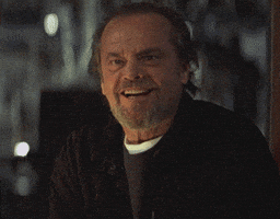 Jack Nicholson Reaction GIF Jack Nicholson Reaction GIF