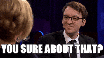 Doubt Skepticism GIF by NRK P3 Doubt Skepticism GIF by NRK P3