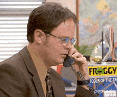Please Hold Season 4 GIF by The Office Please Hold Season 4 GIF by The Office