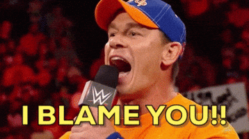 Blame You John Cena GIF by WWE Blame You John Cena GIF by WWE