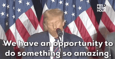 Donald Trump GIF by PBS News Donald Trump GIF by PBS News