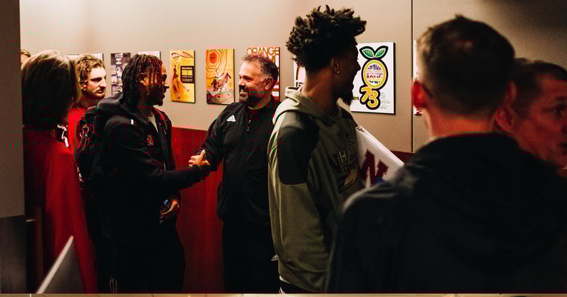 Matt Rhule Nebraska spring Matt Rhule Nebraska spring